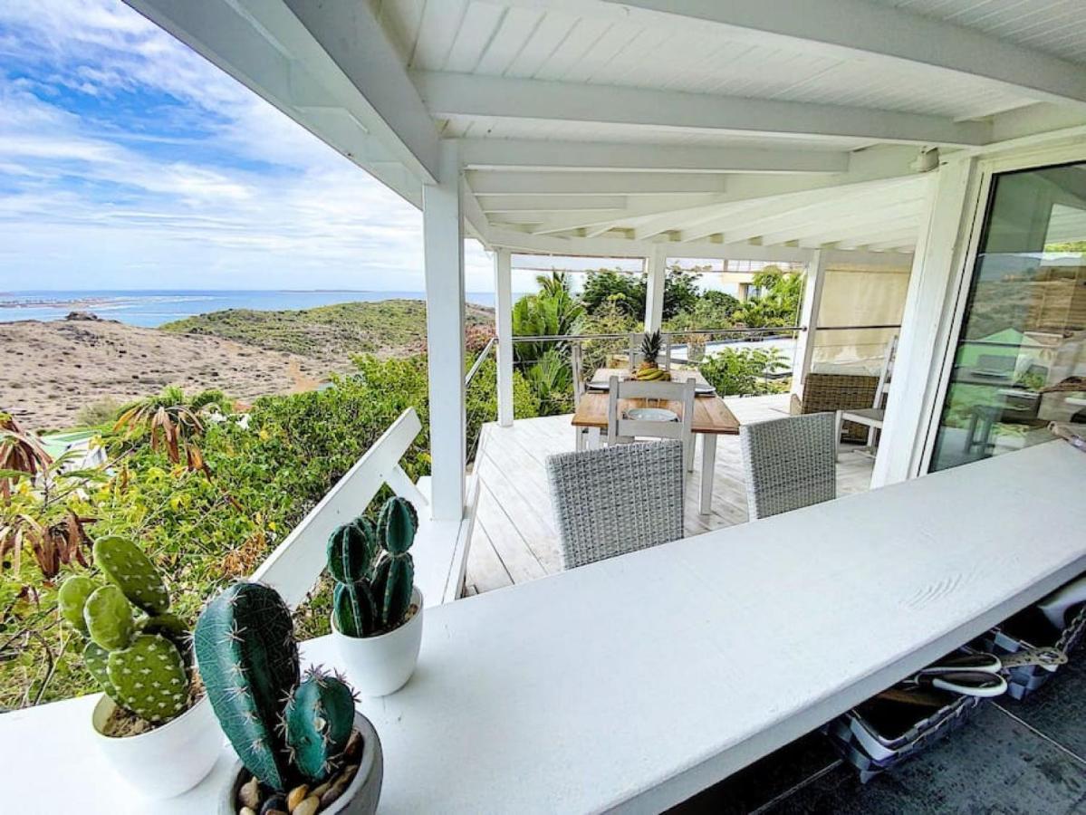 Villa Cazou, Sea View, Private Pool, Wifi 100Mbps Oyster Pond Exterior photo
